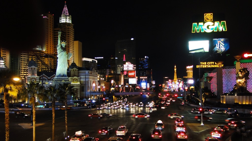 Las Vegas strip: Onde as principais atrações e cassinos se encontram
