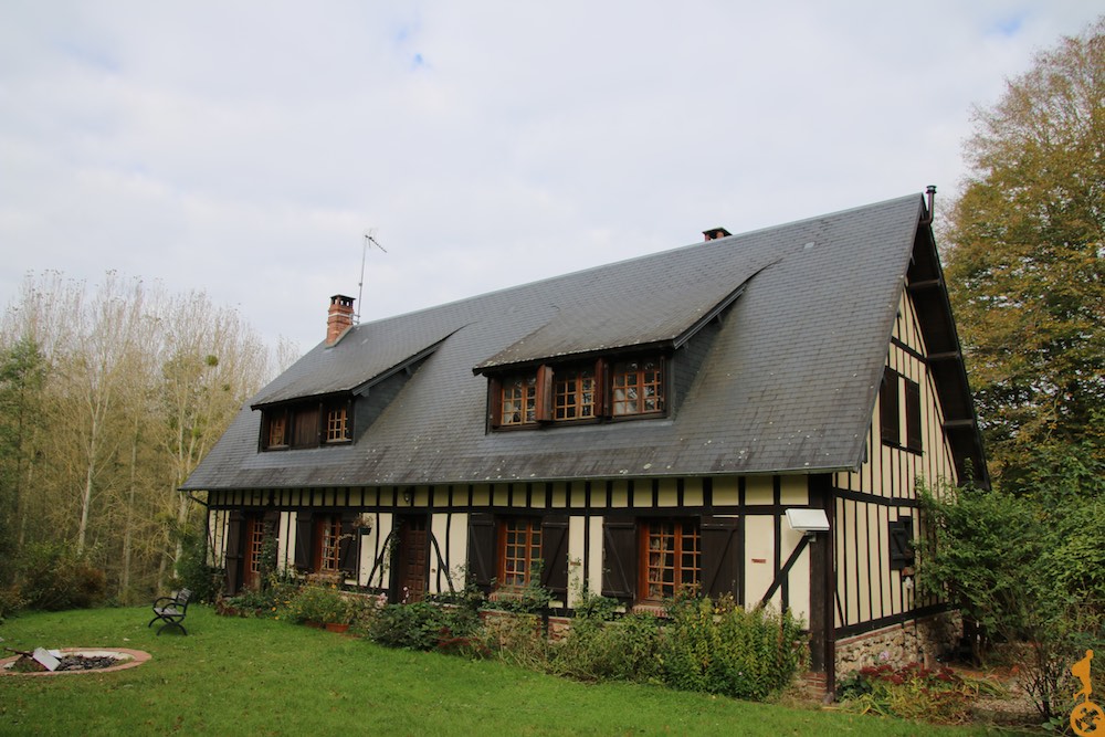 Casa de fazenda na Normandia, França