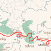 Mongol Rally Route Vagamundagem