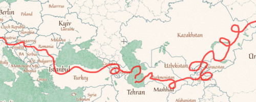 Mongol Rally Route Vagamundagem
